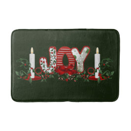 Alfombrilla De Baño Alegría navideña de los navidades