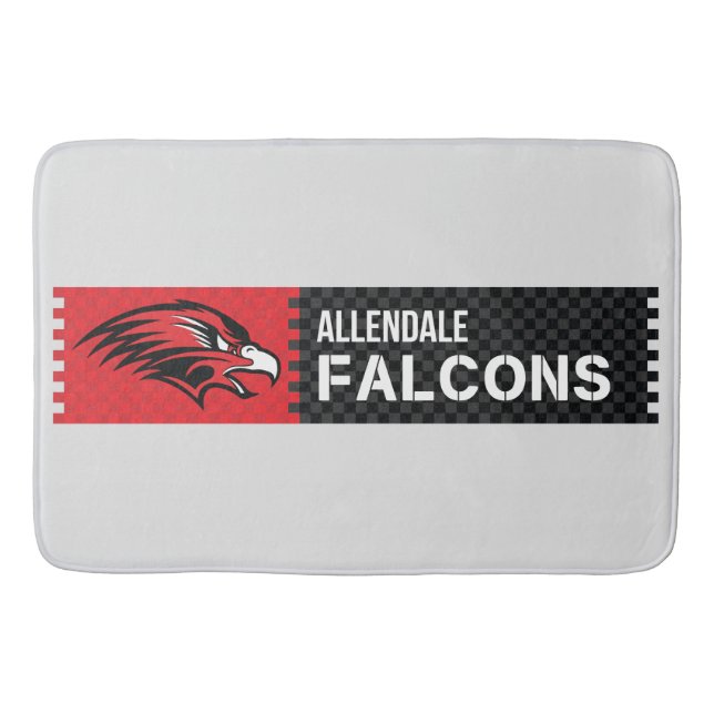 Alfombrilla De Baño Allendale Falcons (Anverso)