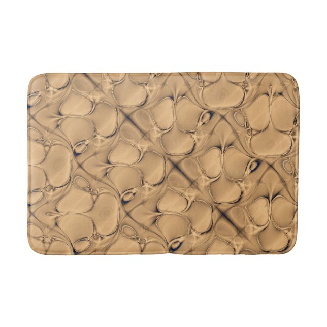 Alfombrilla De Baño Alligador de oro (Anverso)