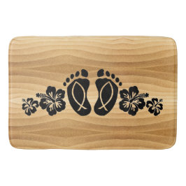 Alfombrilla De Baño Aloha Hawaii Sandy Beach Bath Mat