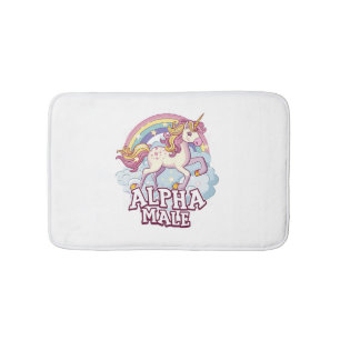 Alfombrilla De Baño Alpha Male Unicorn
