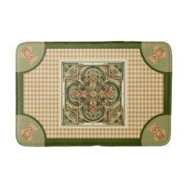 Alfombrilla De Baño Alto Houndstooth,