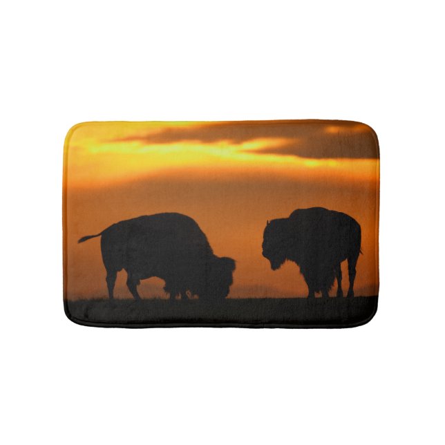 Alfombrilla De Baño Amanecer de Bison (Anverso)