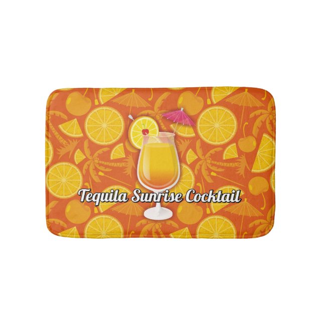 Alfombrilla De Baño Amanecer de tequila (Anverso)