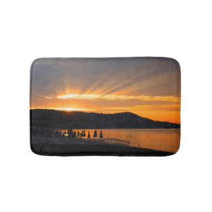 Alfombrilla De Baño Amanecer en Promenade des Anglais