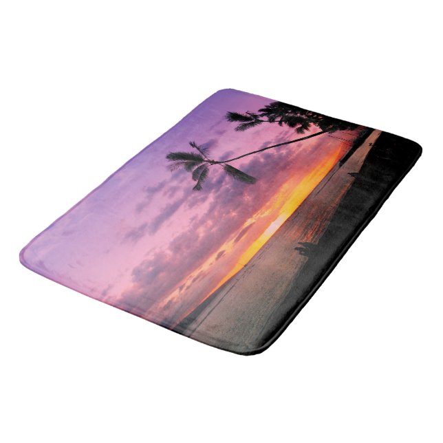 Alfombrilla De Baño Amanecer tropical (Angular)