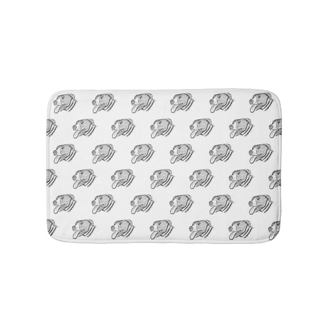 Alfombrilla De Baño amante de los animales (Anverso)