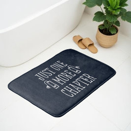 Alfombrilla De Baño Amante del Libro Azul Marino Dicho Divertido