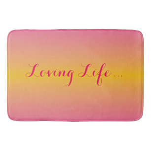 Alfombrilla De Baño Amar a la Mat de la Vida