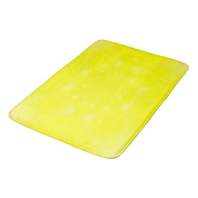Alfombrilla De Baño Amarillo Brillante (Angular)