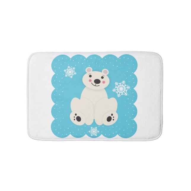 Alfombrilla De Baño Amigo Polar (Anverso)