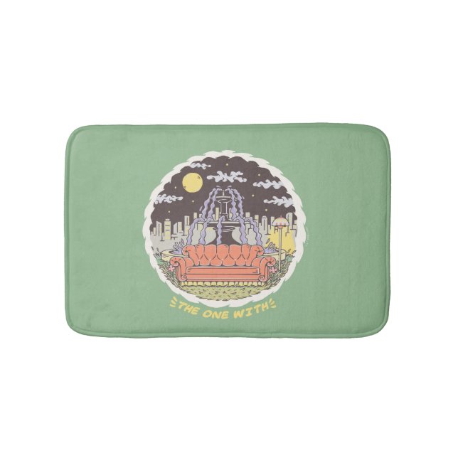 Alfombrilla De Baño AMIGOS™ | Fuente Personalizado (Anverso)