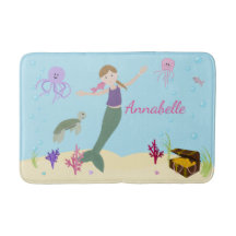 Amigos rubios oscuros personalizados de la sirena