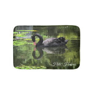 Alfombrilla De Baño Amor del cisne