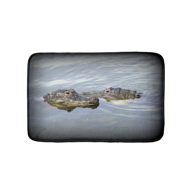 Alfombrilla De Baño Amor del cocodrilo (Anverso)