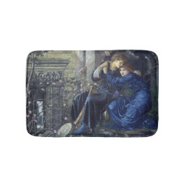 Alfombrilla De Baño Amor entre las ruinas (de Edward Burne-Jones)