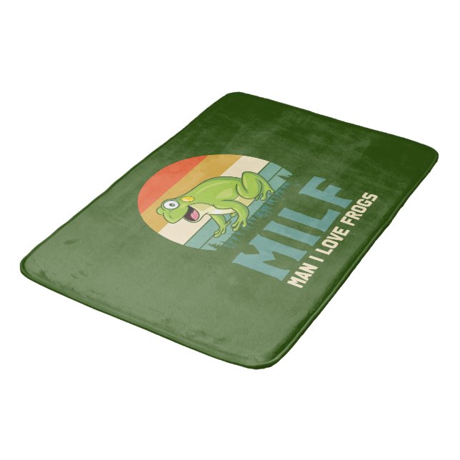 Alfombrilla De Baño Amor Frogs Bath Mat (Angular)