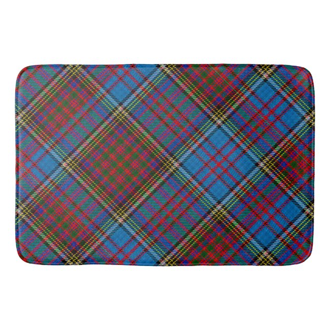 Alfombrilla De Baño Anderson Clan Tartán (diagonal) (Anverso)