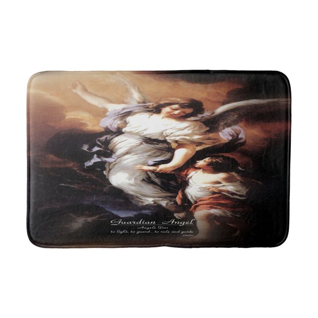 Alfombrilla De Baño Ángel de la guarda (Anverso)