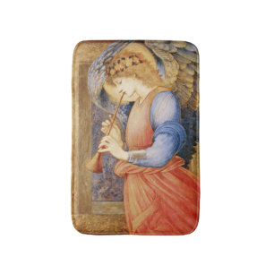 Alfombrilla De Baño Angel Playing a Flageolet (de Edward Burne-Jones)