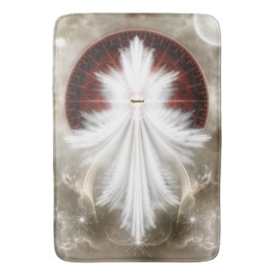 Alfombrilla De Baño Angel Wings Snowflake Bath Mat