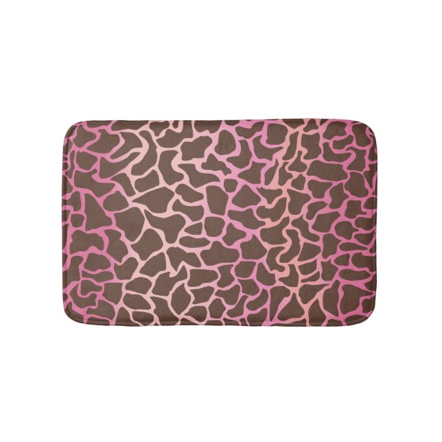Alfombrilla De Baño Animal Print (Anverso)