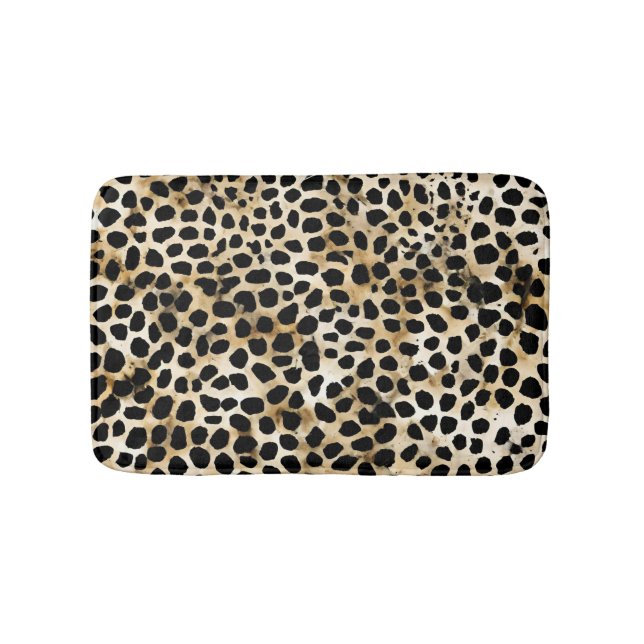 Alfombrilla De Baño Animal Print - Bath Mat (Anverso)