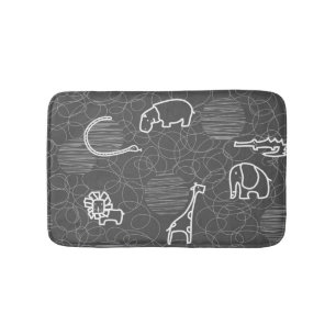 Alfombrilla De Baño animales 5 del safari
