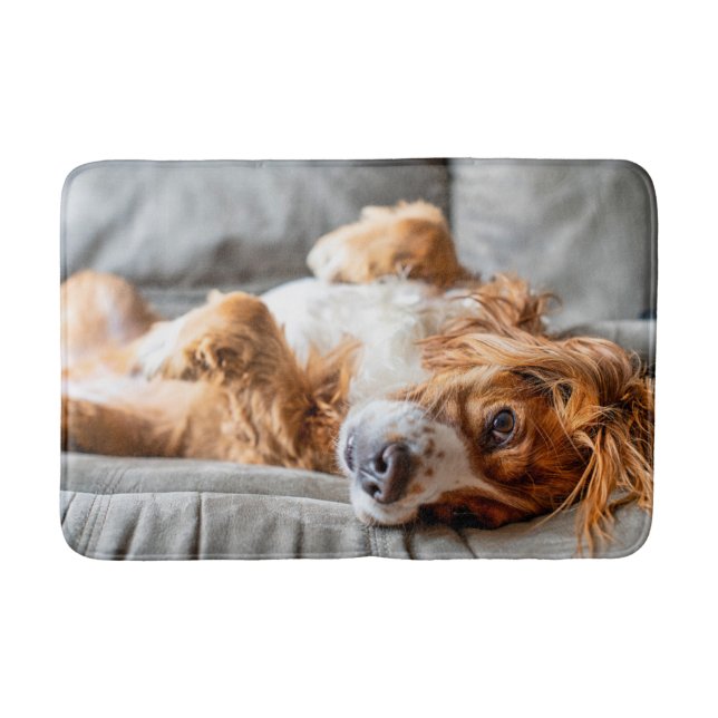 Alfombrilla De Baño Animales de bebé más afectados | Cocker Spaniel (Anverso)