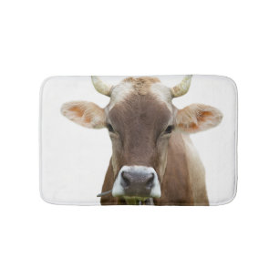 Alfombrilla De Baño Animales de granja de vacas, moderna foto linda