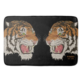 Alfombrilla De Baño Animales salvajes enojados de Guay luchando contra