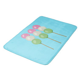 Alfombrilla De Baño Anime Blue Pastel Dango Bath Mat
