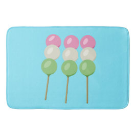 Alfombrilla De Baño Anime Blue Pastel Dango Bath Mat