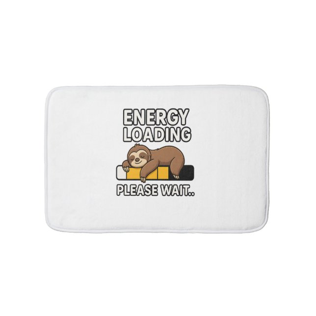 Alfombrilla De Baño Ánimo de ahorro de energía de espoleta (Anverso)