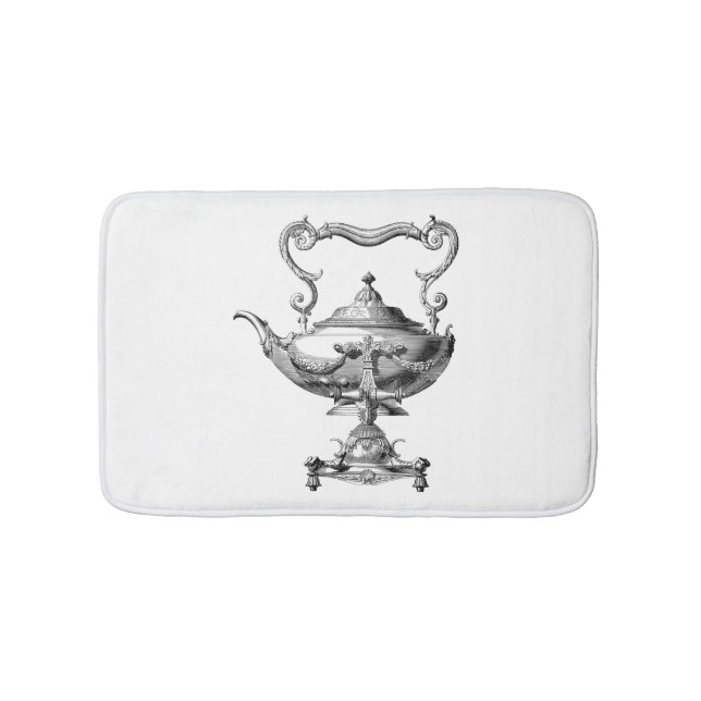 Alfombrilla De Baño Antiguo Tea Kettle (Anverso)
