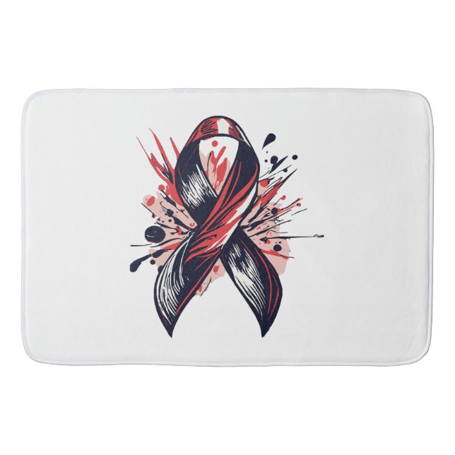 Alfombrilla De Baño Apoyo al cáncer (Anverso)