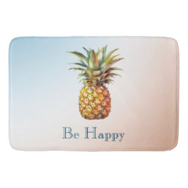 Alfombrilla De Baño Aqua Cream Happy Tropical Pineapple