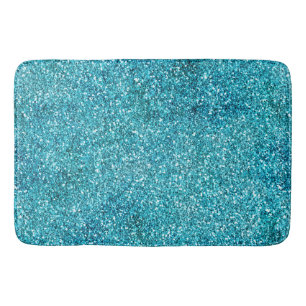 Alfombrilla De Baño Aqua Glitz Purpurina Sparkle