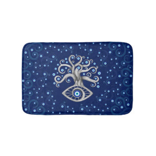 Alfombrilla De Baño Árbol de Amulet de Ojos Malvados