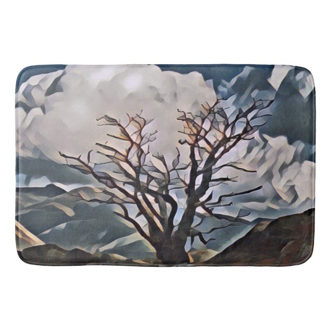 ALFOMBRILLA DE BAÑO ÁRBOL DE MONTAÑA (Anverso)