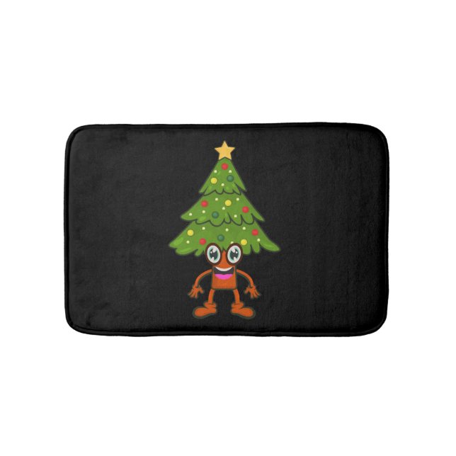 Alfombrilla De Baño Árbol de Navidad (Anverso)