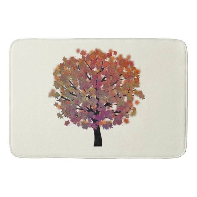 Alfombrilla De Baño Árbol de otoño  (Anverso)