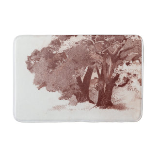 Alfombrilla De Baño Árbol de roble