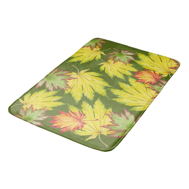 Alfombrilla De Baño Arce japonés en una tina de baño (Angular)