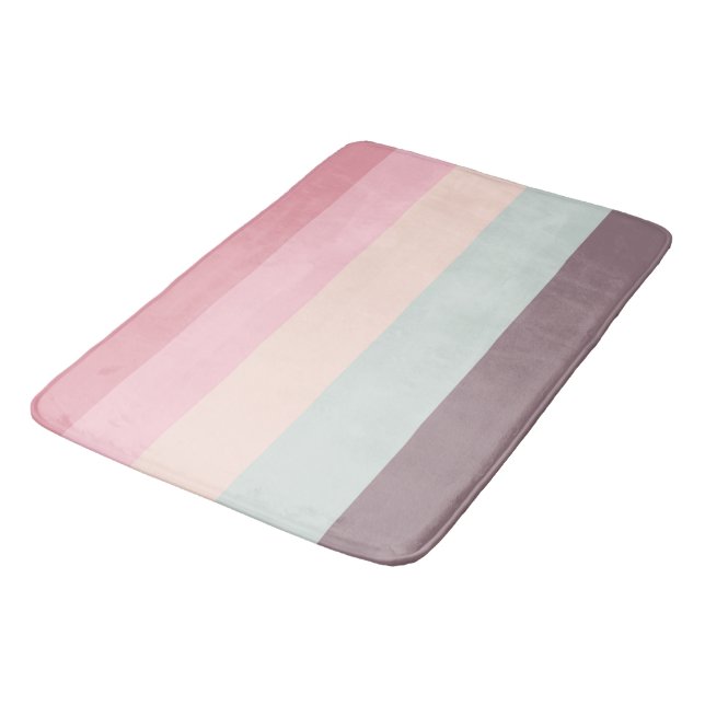 Alfombrilla De Baño arco iris pastel (Angular)