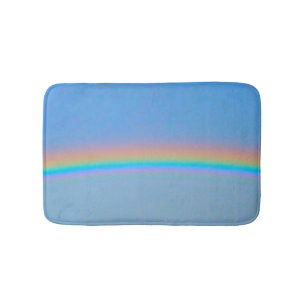 Alfombrilla De Baño Arcoiris real natural personalizado
