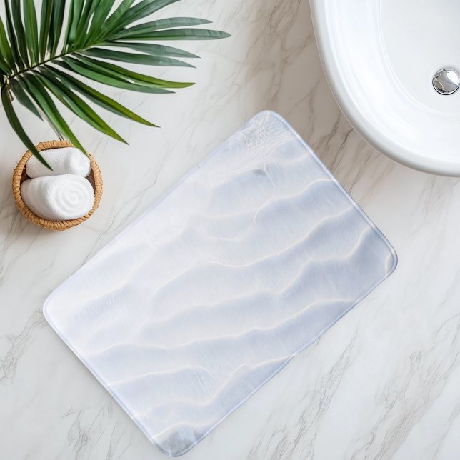 Alfombrilla De Baño Arena De Playa Imitación Bajo Agua Transparente (Subido por el creador)