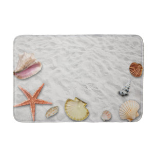 Alfombrilla De Baño Arena y Seashells