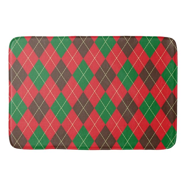 Alfombrilla De Baño Argyle (Anverso)