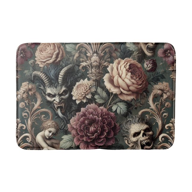 Alfombrilla De Baño Armonía embrujada - Victoria gótica (Anverso)